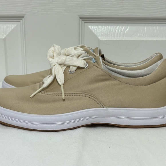 Like new Keds Beige/Tan Lace-Up Sneakers - Picture 2 of 7